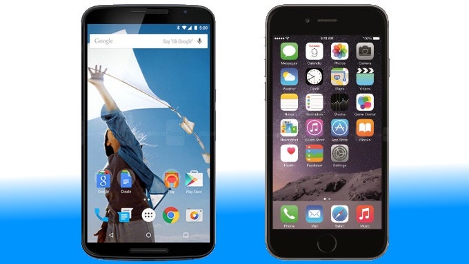 Google Nexus 6 vs iPhone 6 Plus: in-depth specs comparison