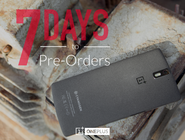 Pre-order the OnePlus One a week from today - One Plus One pre-order period lasts for one-hour on October 27th