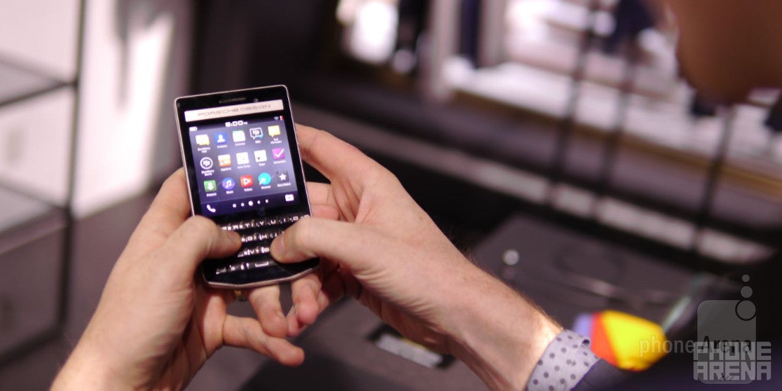 BlackBerry Porsche Design P'9983 hands-on