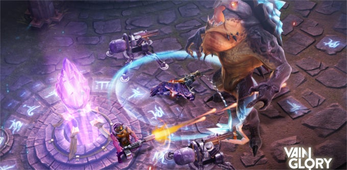 Vainglory – the game from iPhone 6&#039;s presentation – to finally be available this month. No scarf included