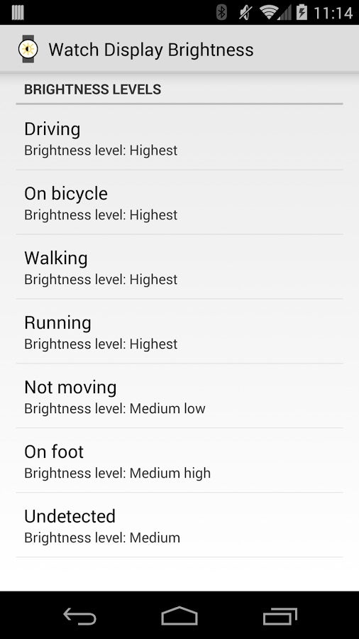 Display Brightness for Wear solves your smartwatch's lack of ambient light sensor problem