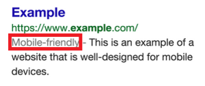 Google will add a label to search results that are optimized for mobile devices - Google to put a label on search results with a &#039;mobile-friendly&#039; website