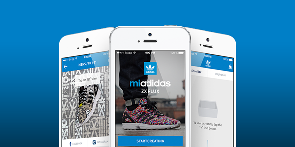 Adidas app for Android and iOS lets you print your own photo on a pair of custom sneakers