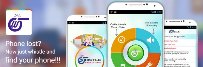 whistle phone finder android