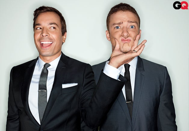 Image courtesy of GQ - Jimmy Fallon and Justin Timberlake strike with a new Apple iPhone 6 ad