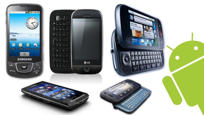 Android pioneers: here are the first Android smartphones of the major manufacturers