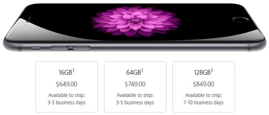 Apple is now shipping the iPhone 6 and 6 Plus faster than ever