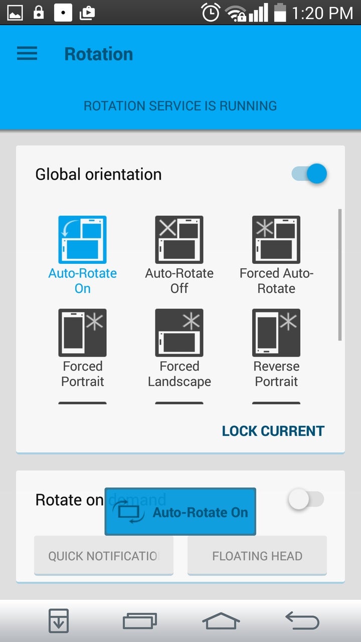 How to customize your Android phone's screen orientation with Rotation