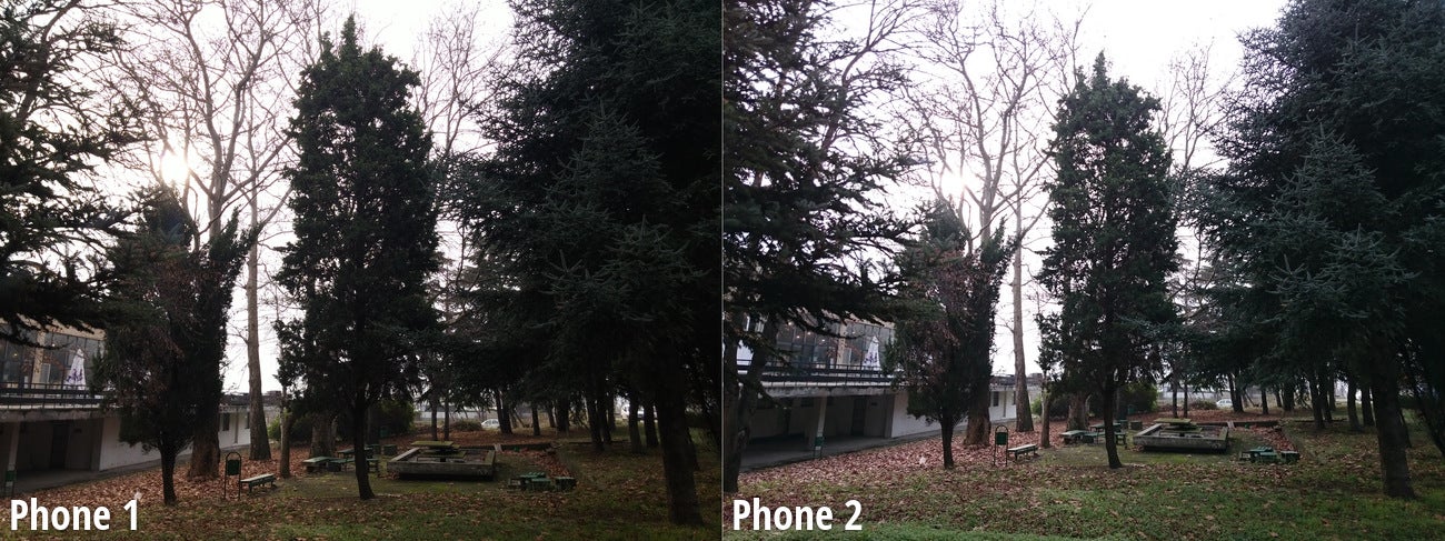 Side-by-side view - 1v1 blind camera comparison: you choose the better phone - LG vs Sony