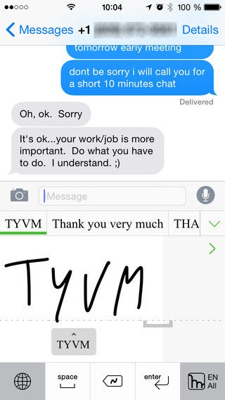 Scribble me this: new Mazec keyboard for the iPhone and iPad makes handwriting cool again