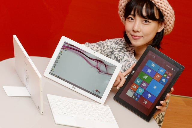 LG Tab Book Duo - LG outs the Tab Book Duo: light Windows 8 convertible with 11 hours of battery life