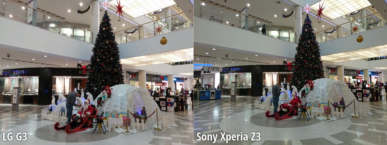 Side-by-side view - LG G3 vs Sony Xperia Z3 blind camera comparison: the results