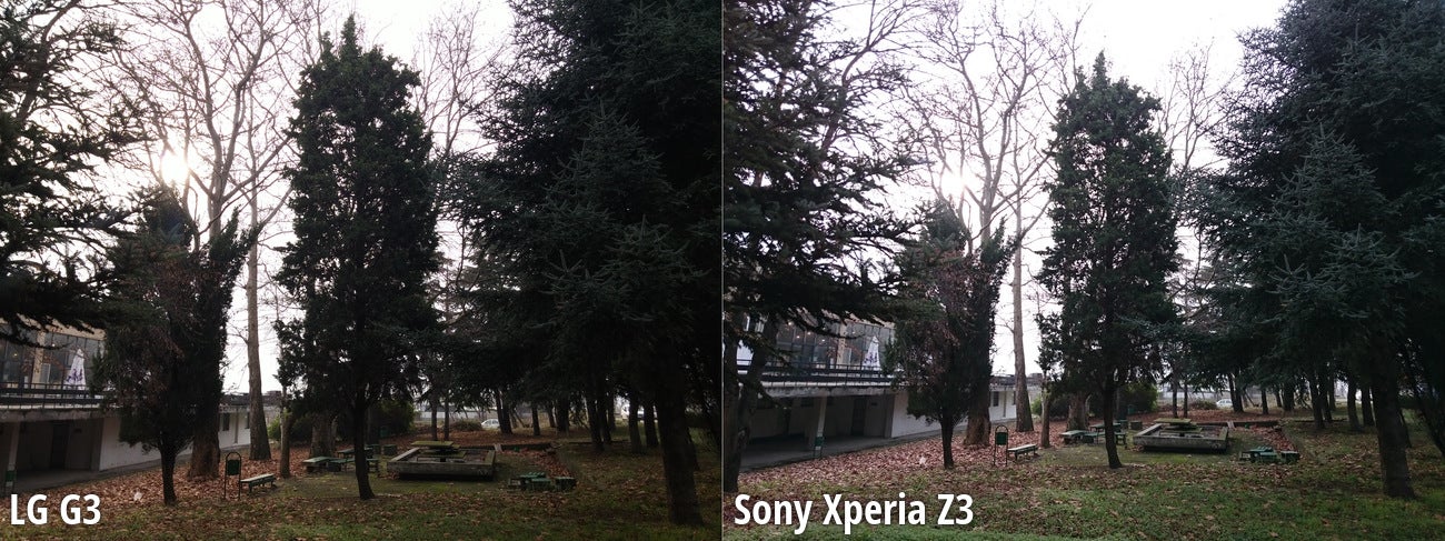 Side-by-side view - LG G3 vs Sony Xperia Z3 blind camera comparison: the results