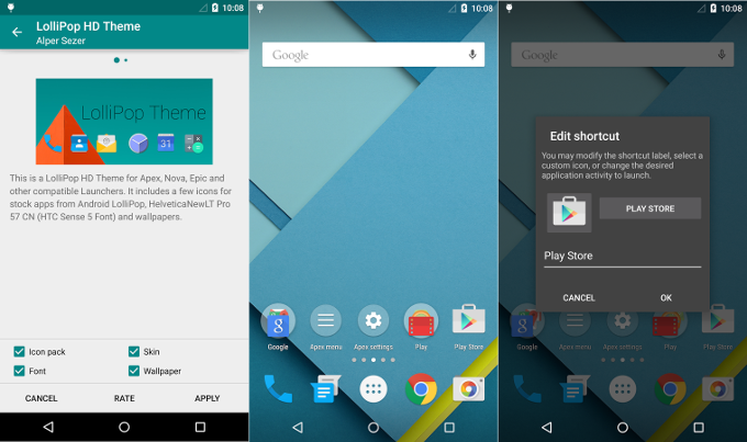Apex Launcher 3.0 overhauled with Lollipop design and new features
