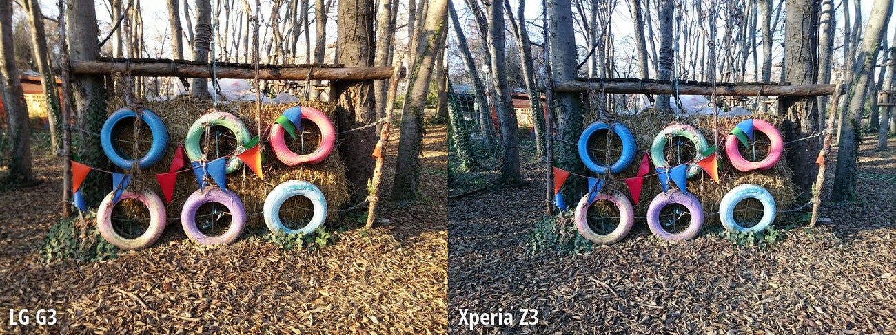 Side-by-side preview - LG G3 vs Sony Xperia Z3 camera comparison: here's how LG's flagship outpaces the Z3