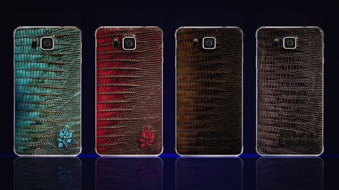 Only 100 of each of these Galaxy Alpha models with leather backs will be produced