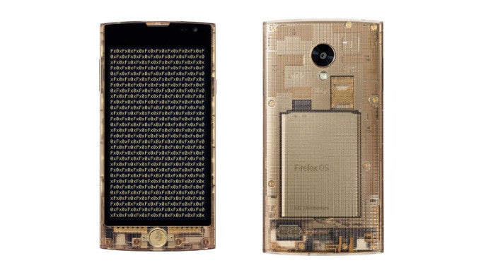 The LG-made Firefox OS Fx0 phone is transparent and all kinds of geeky, but you can't get it