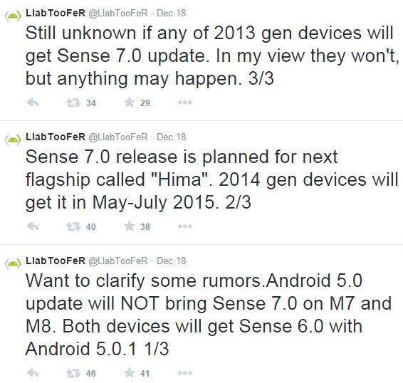 HTC One (M8) and other HTC handsets released this year could get Sense 7 UI as soon as May 2015