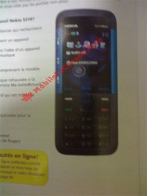 Nokia 5310 soon to be offered with Rogers