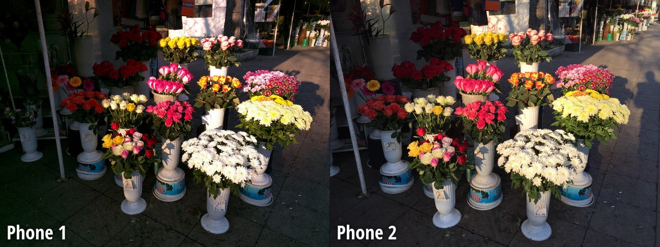 Side-by-side preview - 1v1 blind camera comparison: you choose the better phone - Nexus vs iPhone