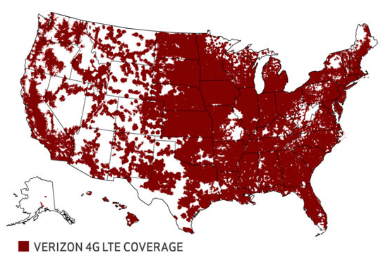 4G LTE / 3G cellular data speed comparison: AT&amp;T vs Verizon Wireless vs Sprint vs T-Mobile