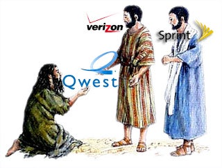 QWEST in a partnership with Verizon?
