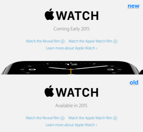 A change to Apple&#039;s European websites indicates that the Apple Watch could launch overseas earlier than expected - Apple Watch to launch in Europe earlier than expected