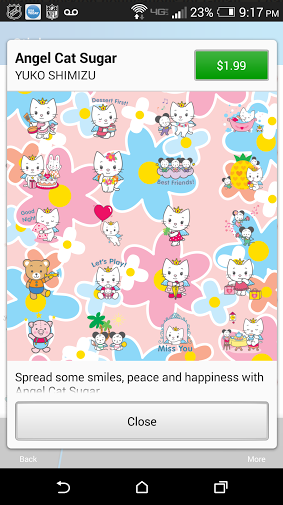 Angel Cat Sugar stickers now available from the BBM Shop - BBM Shop now offering Angel Cat Sugar stickers
