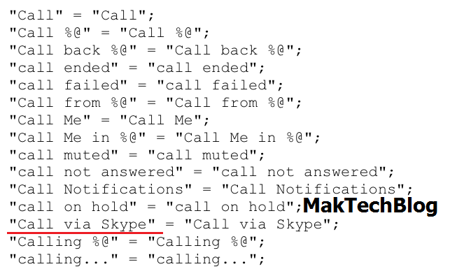 String reveals WhatsApp&#039;s rumored Call via Skype feature - WhatsApp appears to be setting up a &quot;call via Skype&quot; feature