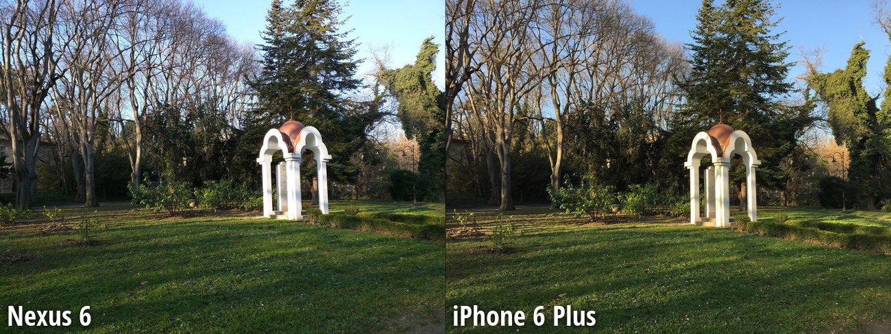 Here's a few Nexus 6 camera samples, size comparison against iPhone 6 Plus  too - Phandroid