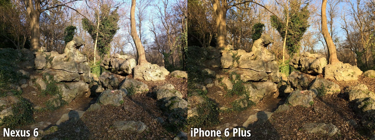 Side-by-side preview - Nexus 6 vs iPhone 6 Plus camera comparison: where Google&#039;s smartphone shines and where it lags behind the iPhone