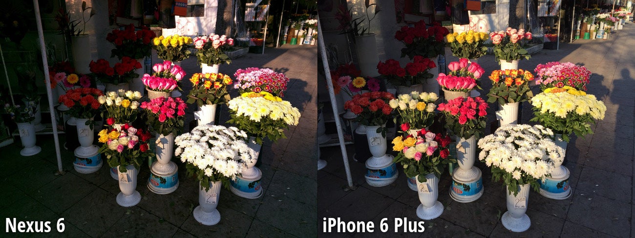 Side-by-side preview - Nexus 6 beats the iPhone 6 Plus by a mile in our blind camera comparison