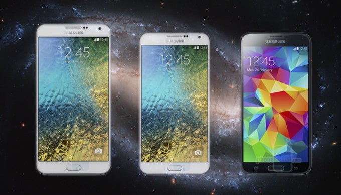 Samsung Galaxy E7 vs Galaxy E5 vs Galaxy S5: intergalactic specs comparison