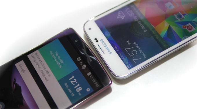 LG G Flex 2 vs Samsung Galaxy S5: first look