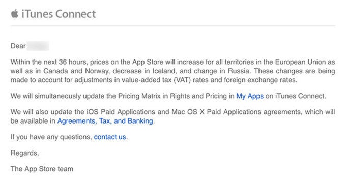 iOS fans, brace yourselves! App Store prices across the EU, Canada, and Norway said to go up