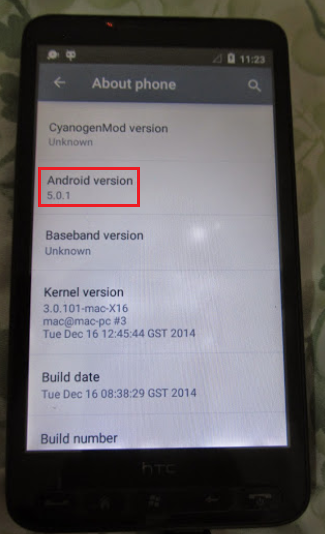 The HTC HD2 ported with Android 5.0.1 - Amazing HTC HD2 does it again! Dated device ported with Android 5.0.1