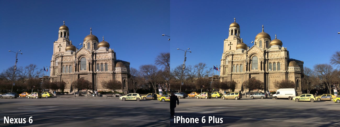 Side-by-side preview - Nexus 6 vs iPhone 6 Plus camera comparison: where Google&#039;s smartphone shines and where it lags behind the iPhone