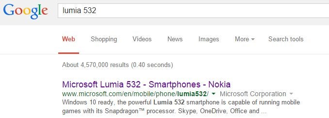 Microsoft: the Lumia 532 is Windows 10 ready