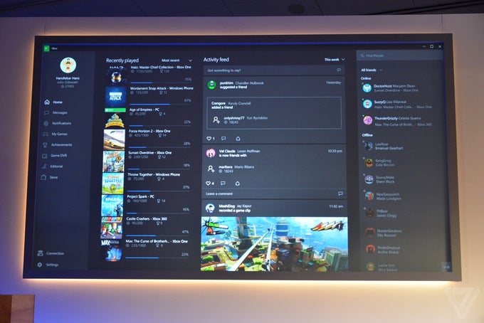 Microsoft details XBOX app for Windows 10