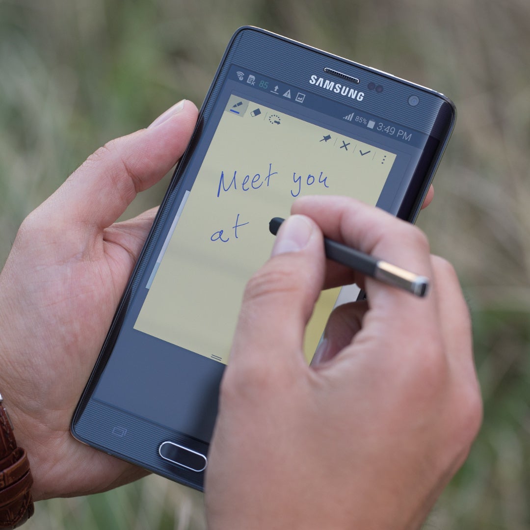 Living with the Samsung Galaxy Note Edge, week 4: Pen and picture