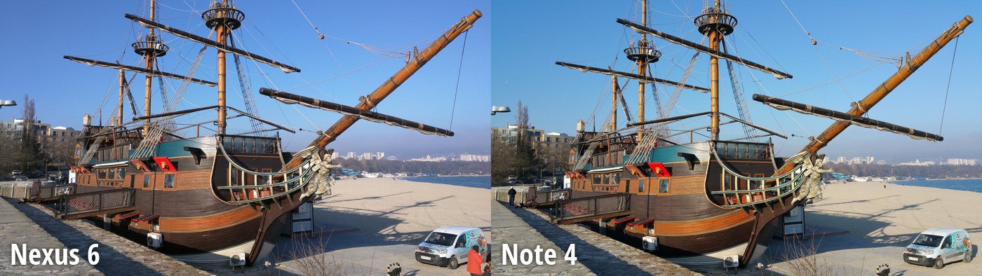 Side-by-side preview - Samsung Galaxy Note 4 beats the Nexus 6 in our blind camera comparison