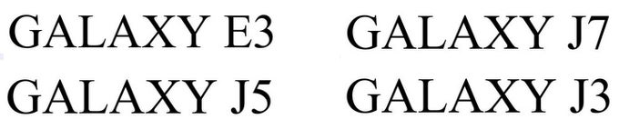 Portfolio downsizing? Meh, Samsung just filed trademark applications for Galaxy J3, J5, J7 and E3