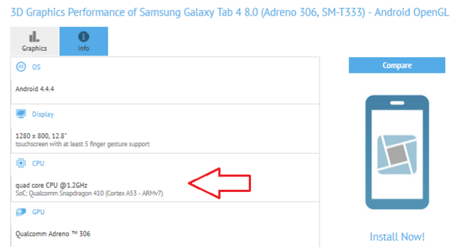 Samsung Galaxy Tab 4 8.0 is being refreshed with the 64-bit Snapdragon 410 - Samsung refreshes its Galaxy Tab 4 tablet line with 64-bit chips