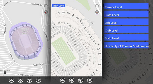 Bing Maps has a detailed Venue map for today&#039;s Super Bowl - Bing Maps has Venue map for today&#039;s Super Bowl