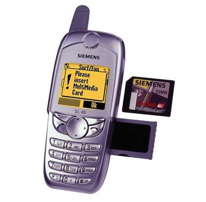 Siemens SL45 - the first phone to play MP3s - Remembering Siemens: notable models from the company&#039;s cell phone history