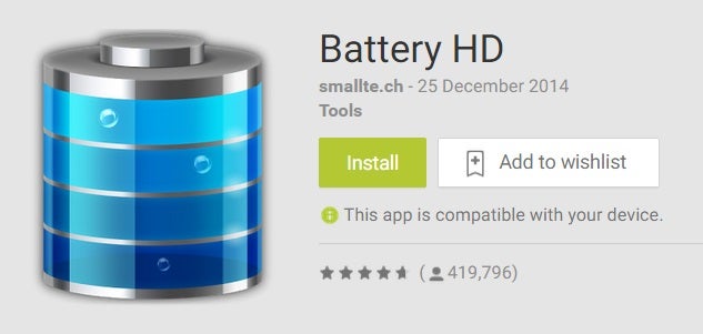 Battery HD monitors your battery&#039;s daily life on Android, iOS, and Windows Phone