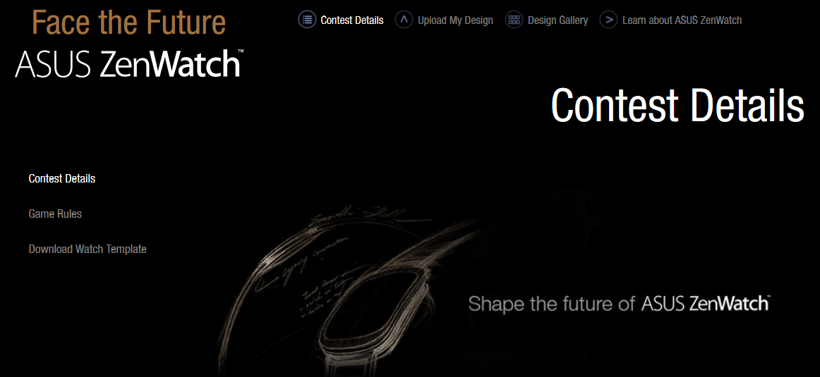Win an Asus ZenWatch by submiting a winning watch face design - Win an Asus ZenWatch by submitting your own watch face design