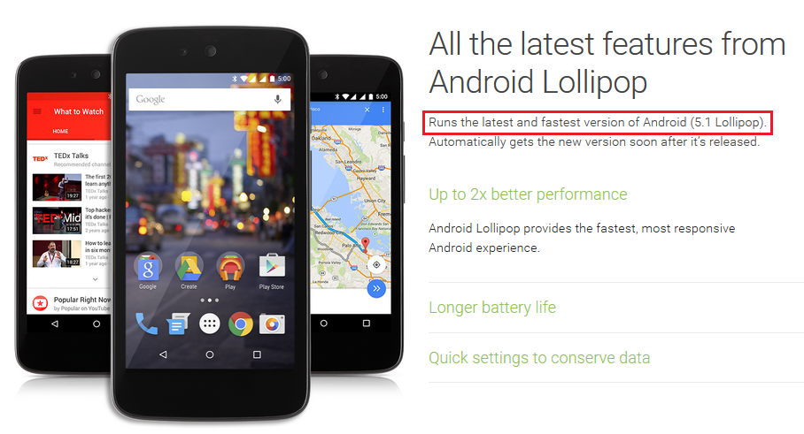 Android 5.1 has been released by Google - Google launches Android 5.1 in Indonesia; new build is listed on Android One site