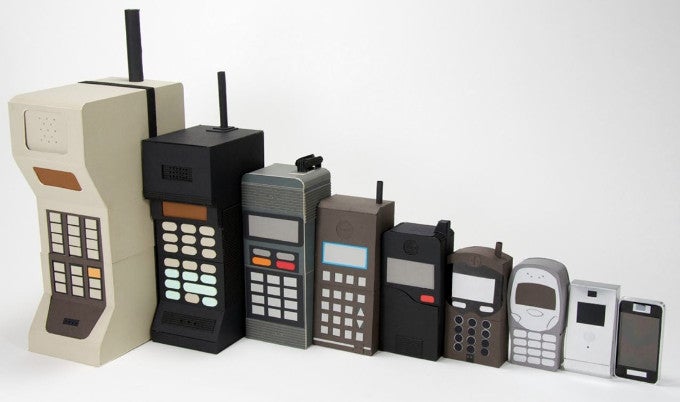 How it all began: Check out major manufacturers' very first phone devices