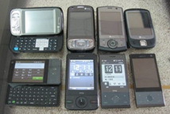 Upcoming HTC phones spy shot